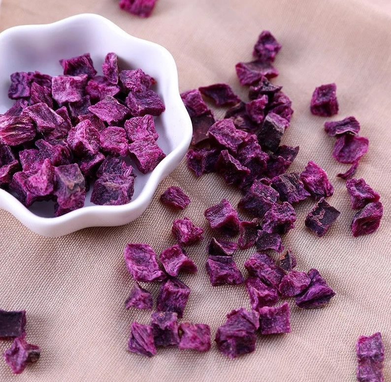 Dehydrated purple potato granules 3*3mm